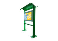 Verschiedene Farbe 49 bewegen tragbare LCD-Werbung für LCD-Kiosk-digitale Beschilderung und Anzeigen im Freien im Freien Schritt für Schritt fort