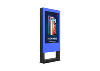 Tragbarer batteriebetriebener Zoll im Freien LCD der digitalen Beschilderung des Kiosk-55 zeigen Digital-Plakat-Anzeige an