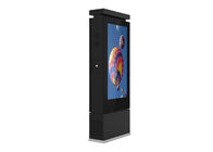 Stehende Digital-Anschlagtafel im Freien elektronisches farbenreiches LCD-Anzeigen-Werbungs-Brett