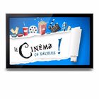 Video-Player Lcd-Werbungs-Bildschirm, Lcd-Werbungs-Anzeige der digitalen Beschilderung