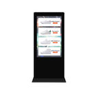 Blitzschutz-Touch Screen Kioske im Freien, freie stehende Digital-Bildschirme