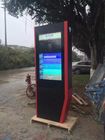 Digitale Beschilderung Capcitive im Freien, Touch Screen Kiosk-Stand für Straßen-Werbeschild