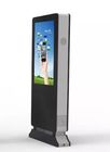 Blendschutzboden-stehender Touch Screen Kiosk, Restaurant-digitale Beschilderung staubdicht