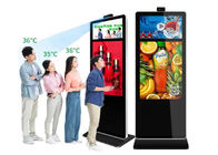 Temperatur, die Kiosk-Werbungs-Spieler-Anzeige der digitalen Beschilderung aussortiert