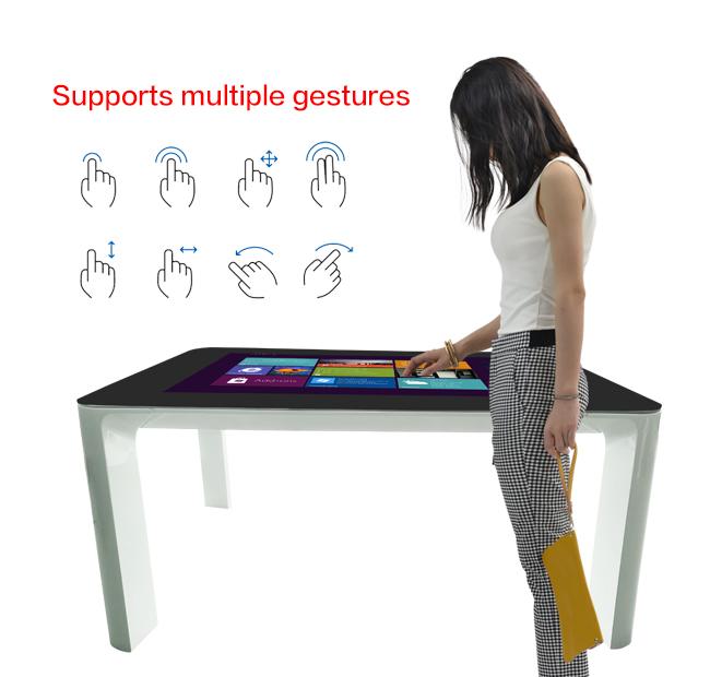 Wechselwirkende kapazitive digitale Tabelle Touch Screen LCD für intelligente Notentabelle des Spiels/der Werbung/der Ausstellung