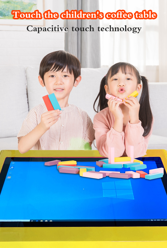 43 Zoll-intelligenter wasserdichter wechselwirkender Touch Screen Couchtisch für Kinder