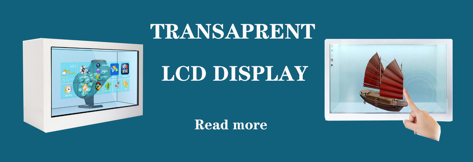 Qualität transparenter lcd-Schirm usine