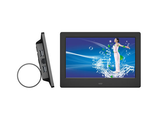 FCC-Cer-Bescheinigung Fabrik-Soem-Rohs 7 Zoll-Digital-Foto-Monitor-Video-Rahmen-Geschenk-Bewegung