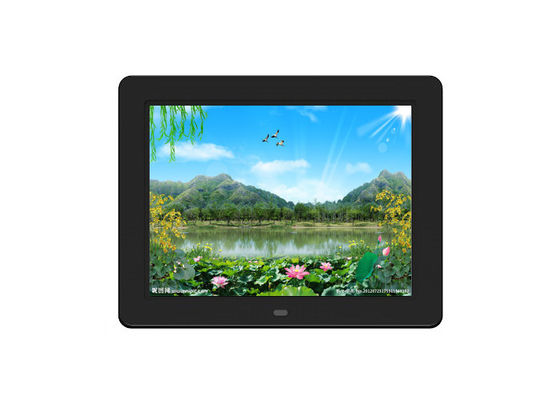Hochauflösender 12 Zoll weißer Farb-Digitalfotoraum mit Multi-OSD-Sprache und 1 * USB2.0 I / O-Schnittstelle