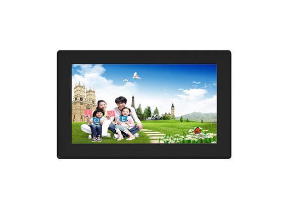 9 Zoll ABS-Rahmen Digitaler Bild Holz Foto-Rahmen mit kostenloser Cloud-Sharing-App