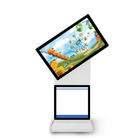 Drehender Digital-Plakat-Touch Screen Monitor-Boden-Stand, Digital-Kiosk-Anzeige der hohen Auflösung