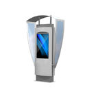 Digital-Bildschirm-Kiosk im Freien, External-digitale Beschilderung der hohen Auflösung