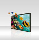 Intelligente wechselwirkende freie 3D Glasanzeige 4K 3840 * 2160 Entschließungs-LCD-Bildschirm