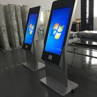 43 Zoll-Boden-Stand wechselwirkendes IR-Touch Screen Kiosk-Computer-Totem mit Webcam und Scanner