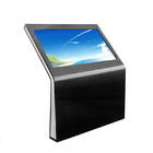 1080P 55 Zoll-Touch Screen großer Größe WIFI-Boden-Stand Honrizontal multi Informations-Kiosk aller in einem Computer