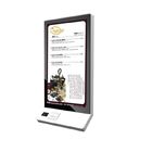 32 Zoll-an der Wand befestigter Touch Screen Kiosk-Nahrungsmittelselbstservice-Kiosk Bulit in Positions-System