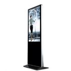 Hohe Helligkeits-Touch Screen Monitor-Boden-Stand, Digital-Werbung zeigt 43 - 65 Zoll an