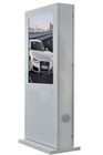 Freie stehende Anzeigen-digitale Beschilderung im Freien IP65 der Touch Screen Kiosk-Luftkühlungs-LCD wasserdicht
