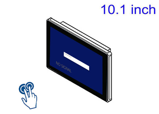 10.1-Zoll eingebettete Touchscreen-Kioske für medizinische Endgeräte Industriegeräte Zahlungsautomaten