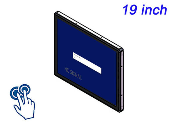19-Zoll-Touch-Embedded Monitor für Überwachungssysteme, Logistikbetriebe, Flughafenanzeigen und Kontrollräume