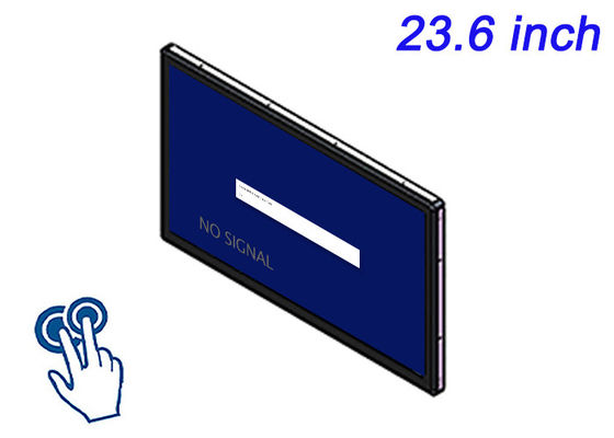 23.6-Zoll Touch-Embedded Display für medizinische Diagnostik, Öl- und Gasgeräte, Fabrikautomation und Kommandozentren