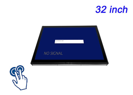 32 Zoll Touch-Embedded Monitor für Überwachungssysteme, Logistikbetriebe, Flughafenanzeigen und Kontrollräume