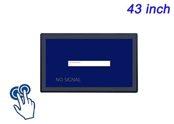 43-Zoll Touch-Embedded-Bildschirm für Smart City-Displays, Sportarenaen, immersive digitale Werbung und groß angelegte industrielle Überwachung