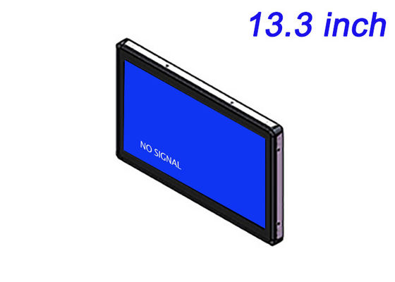 13.3-Zoll-Embedded Monitor für Retail Signage, Schnittstellen von Industriegeräten, Lagerverwaltung und Smart Home-Panels