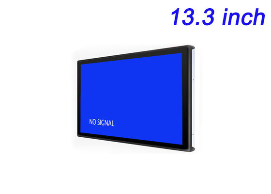 13.3-Zoll-Embedded Monitor für Retail Signage, Schnittstellen von Industriegeräten, Lagerverwaltung und Smart Home-Panels