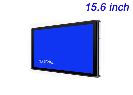 15.6 Zoll eingebetteter Monitor für Kioske, Verkaufsbildschirme, Werksteuerplatten und Zahlungssysteme