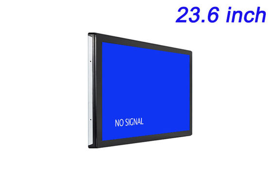 23.6 Zoll eingebetteter Monitor für medizinische Diagnostik, Öl- und Gasgeräte, Produktionssteuerungssysteme und Kommandoräume