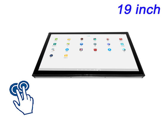 19-Zoll-Android-Touch-Einsatzbildschirm für Sicherheitssysteme, Fabrikautomation, Transport-Schnittstellen und öffentliche Informationspaneele