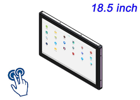 18.5-Zoll-Android-Touch-Embedded-Monitor für Fitnessgeräte, Wegweiser, Transportkioske und Unterhaltungssysteme