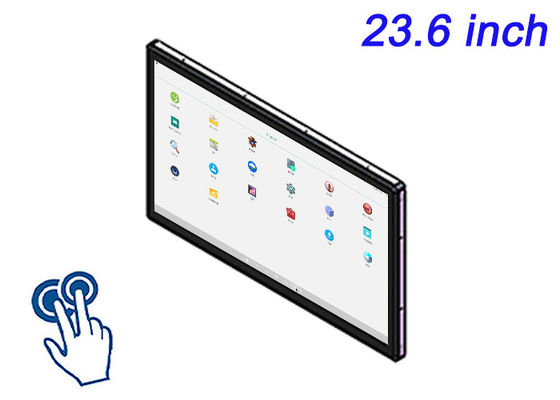23.6-Zoll-Android-Touchscreen für medizinische Diagnostik, CNC-Maschinen, Öl- und Gasüberwachung und erweiterte HMI-Anwendungen