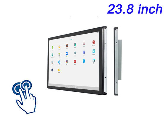 23.8-Zoll-Android-Embedded Touchscreen für Hospitality-Anwendungen, CNC-Maschinen, Logistik-Dashboards und digitale Beschilderung