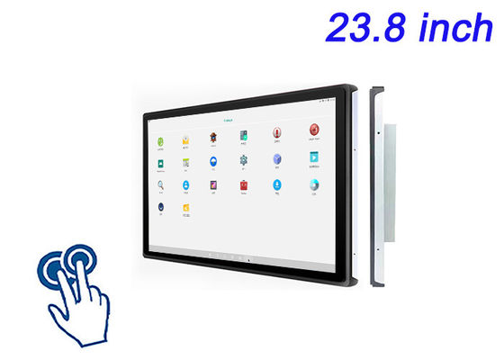 23.8-Zoll-Android-Embedded Touchscreen für Hospitality-Anwendungen, CNC-Maschinen, Logistik-Dashboards und digitale Beschilderung