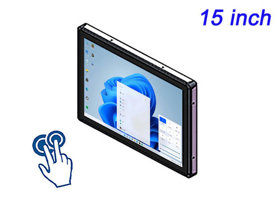 15-Zoll-Touch-Bildschirm für Sicherheitsüberwachung, Fabrikautomation, Lagerverwaltung und Transportanzeigen