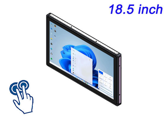 18.5-Zoll-Windows-Touch-Embedded-Monitor für Fitness-Konsole, Ticketing-Systeme, Verkaufsautomaten und Wegweiser-Displays