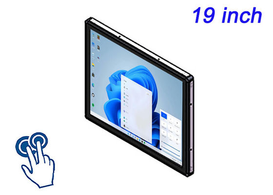 19-Zoll-Windows-Touch-Embedded-Display für Verkaufspunkte, industrielle Steuerungen, medizinische Bildgebung und Transportkarten