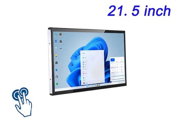 21.5-Zoll-Windows-Touch-Einsatzbildschirm für Unterhaltungssysteme, Unternehmensschulungs-Schnittstellen, Hotellerie-Lösungen und industrielle Dashboards