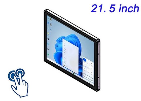 21.5-Zoll-Windows-Touch-Einsatzbildschirm für Unterhaltungssysteme, Unternehmensschulungs-Schnittstellen, Hotellerie-Lösungen und industrielle Dashboards