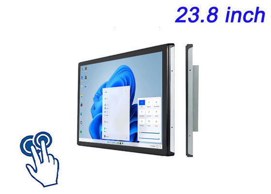 23.8-Zoll-Touch-Bildschirm für digitale Beschilderung, interaktive Whiteboards, Restaurant-Tischorder und Sicherheitsüberwachung