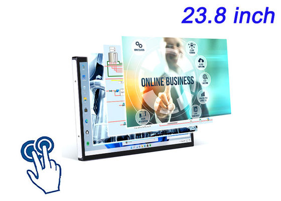 23.8-Zoll-Touch-Bildschirm für digitale Beschilderung, interaktive Whiteboards, Restaurant-Tischorder und Sicherheitsüberwachung