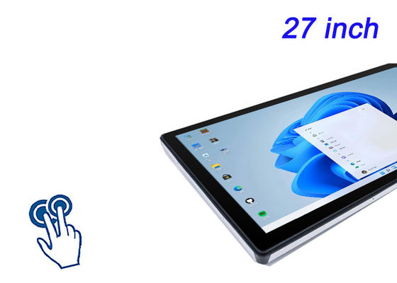 27-Zoll-Windows-Touch-Einsatzbildschirm für Fachmessen, interaktive Werbung, High-End-Einzelhandelsanwendungen und Kommandosysteme