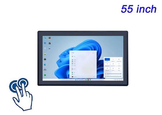 55-Zoll-Windows-Touch-Ecran für Unternehmenspräsentationen, digitale Kunstinstallationen, interaktive Museumsausstellungen und High-End-Videokonferenzen