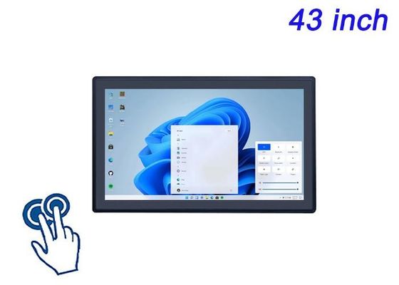 43-Zoll-Windows-Touch-Embedded-Bildschirm für Smart-City-Displays, Stadion-Schnittstellen, immersive Einzelhandelslösungen und Gaming-Systeme