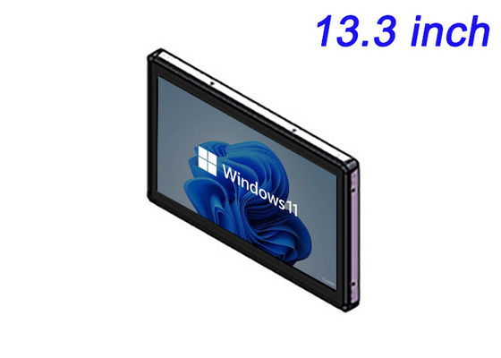 13.3-Zoll-Windows-Embedded-Monitor für Einzelhandelssysteme, Fabrikautomation, intelligente Geräte und öffentliche Informationstafeln