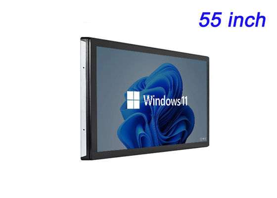 55-Zoll-Windows-Touch-Ecran für Unternehmenspräsentationen, digitale Kunstinstallationen, interaktive Museumsausstellungen und High-End-Videokonferenzen