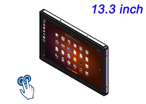 13.3-Zoll Linux Touch eingebettete Anzeige für Logistikterminals, HMI-Panels, Automobilsteuerungssysteme und Sicherheitsüberwachung