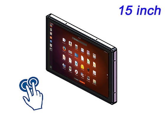 15-Zoll Linux Touch-Embedded Display für Gesundheitssysteme, intelligente Verkaufsautomaten, Transport-Schnittstellen und Unterhaltungs-Panels